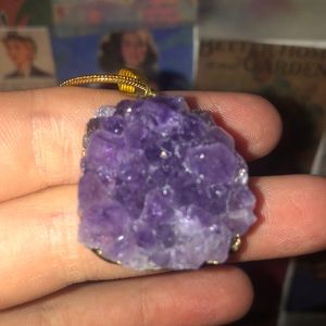 Amethyst necklace